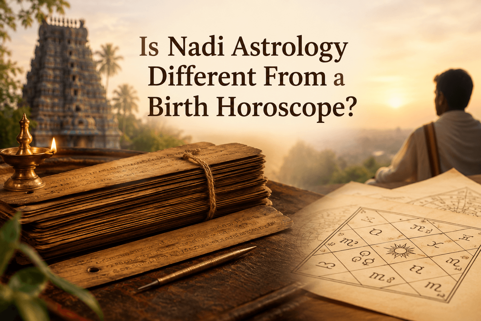 Is Nadi Astrology Different From a Birth Horoscope?